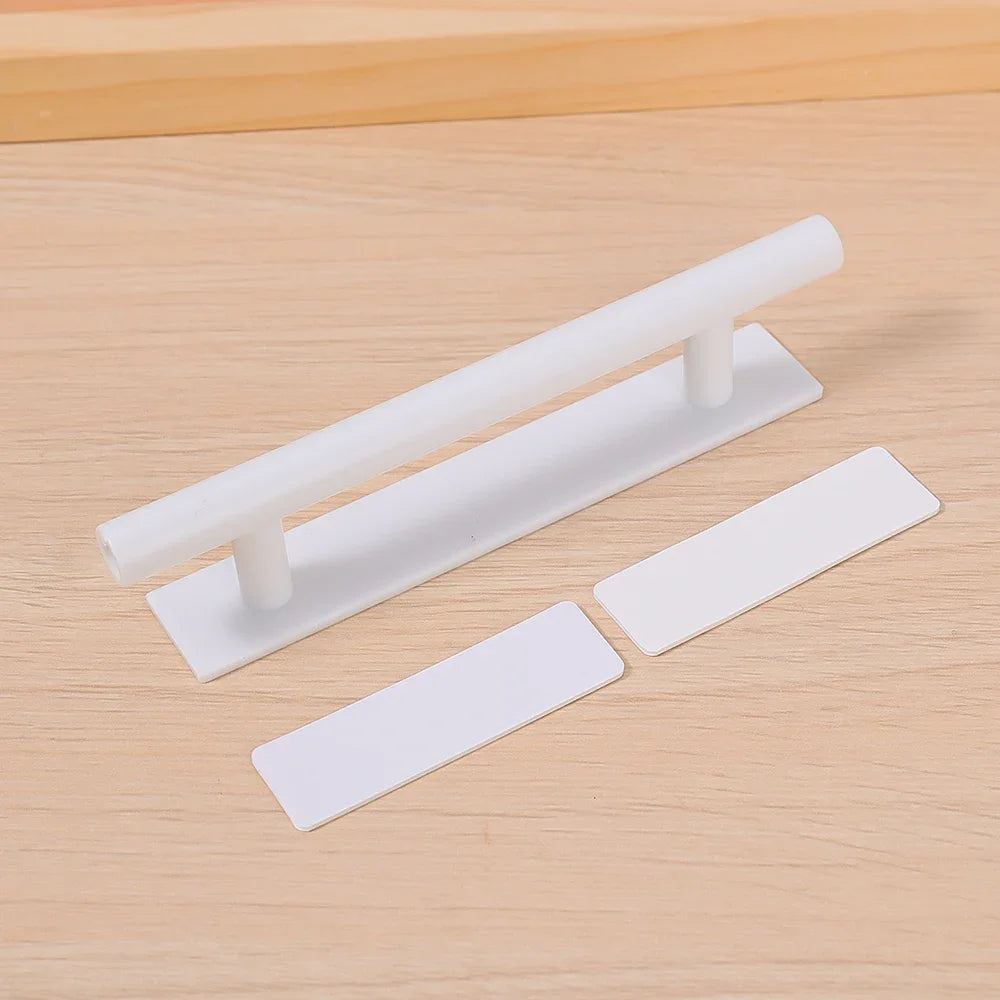 1/4PCS Punch-free Door Handles Self-Adhesive Furniture Door Handles Bedroom Wardrobe Pulls Home Furniture Hardware Door Knobs